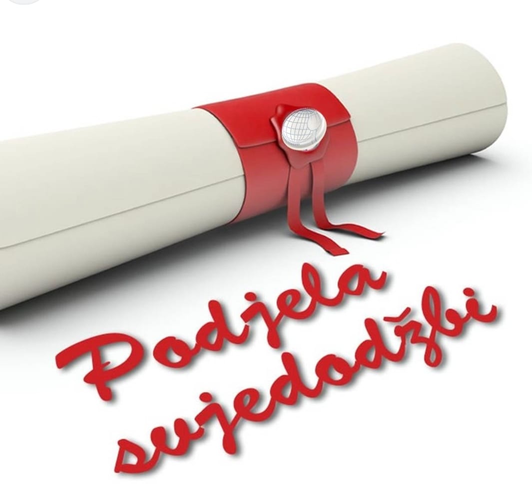 Podjela svjedodžbi